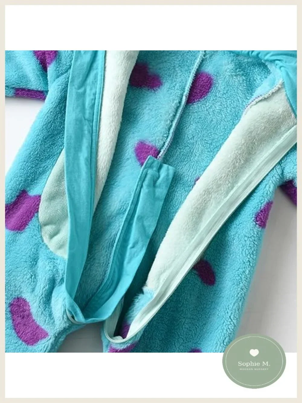 Toddler Baby Halloween Costume Fuzzy Hooded Romper with Horns